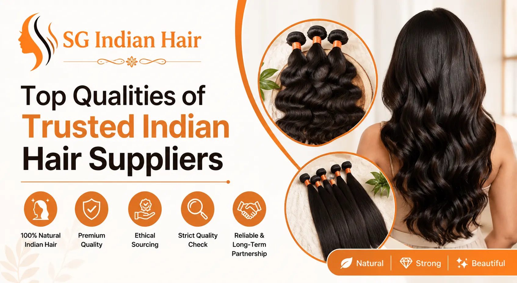 Top Qualities of Trusted Indian Hair Suppliers
